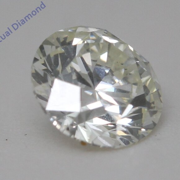 Round Diamond Pendant 14K Yellow Gold (1.3 Ct H Vs1) Igl C54200006 - Picture 7 of 7